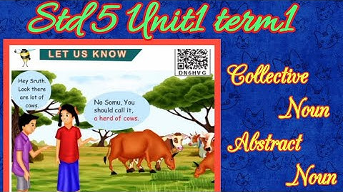 Beyond the universe poem/ let us know/ collective noun and Abstract noun/ 5th English/ Unit 1/ term1