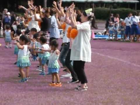 結衣3歲運動會-和媽媽跳舞