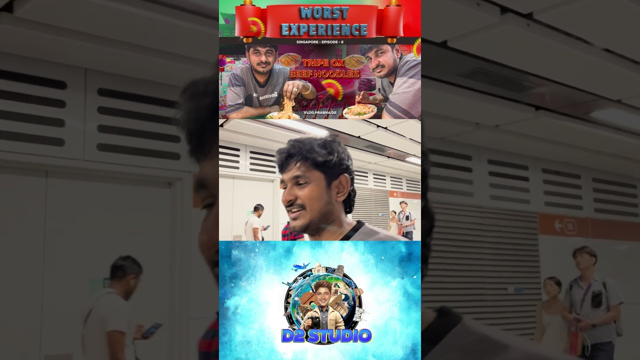 Singapore vlog - episode- 2| CHINA TOWN FOOD EXPERIENCE | D2 vlog prabha D2 | 