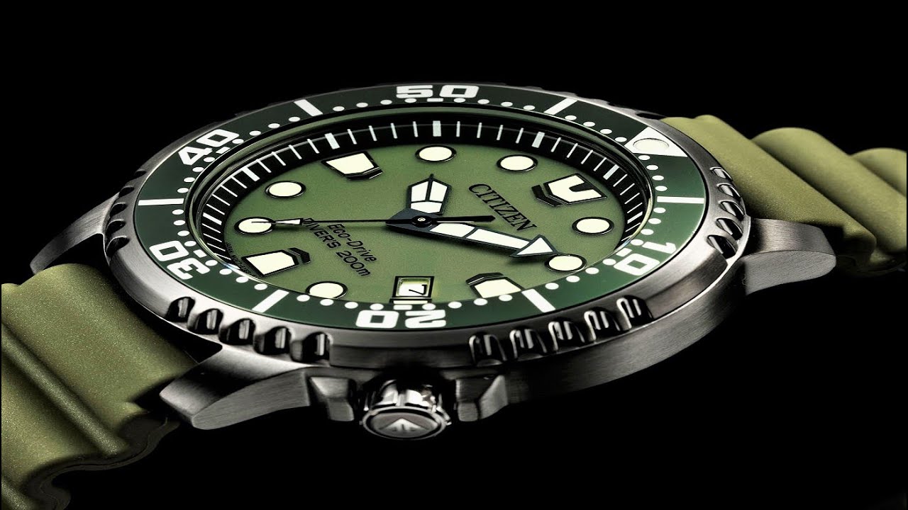All About Citizen PROMASTER Eco-Drive Diver 300m BJ8057-17X - YouTube
