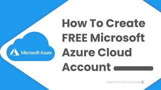 How To Register  Microsoft Azure  Free Trial Account