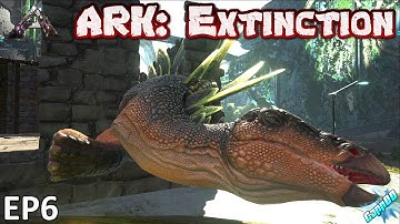 Ark Survival Evolved - Extinction EP6 - Our Taming Pen Works!