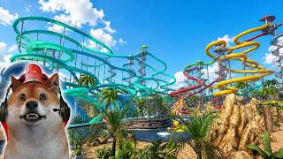 Download lagu OBIT BUILDS THE LONGEST DEADLY WATER SLIDE! - Waterpark Simulator