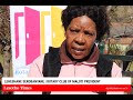 Rotary Club of Maloti president Leheshane Serobanyane speaks on Charity Golf Tournament