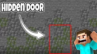 Minecraft: How to build a Hidden Piston Door! (simple)