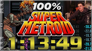 [PB] Super Metroid 100% in 1:13:49
