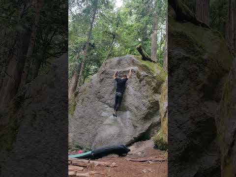 Beta Video for climb The Land That Time Forgot v7, Squamish