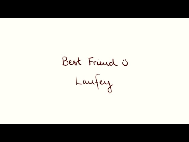 Laufey - Best Friend (Official Audio)