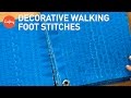 Decorative Quilting With a Walking Foot (Jacquie Gering's Stitch Journal) | Quilting Inspiration