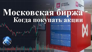 Московская биржа - когда покупать акции. Технический анализ