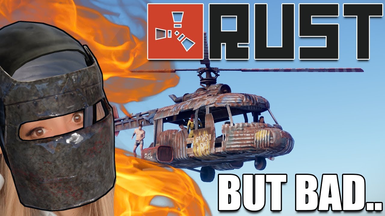 Rust But Idiots RAID an oil rig and meme - YouTube