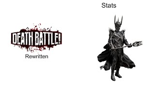 Death battle rewritten: sauron analysis