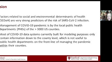 TADA-BSSR Webinar: Analyzing Complex Behavioral, Social and Population Health Data for COVID-19