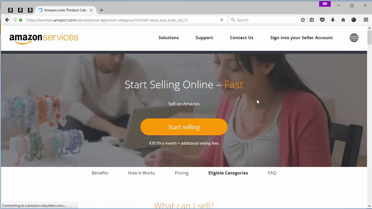 How to Create Amazon Seller Account 2017 (How to Sell on Amazon) - YouTube