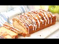 Apple cinnamon swirl loaf  delicious fall baking