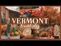 Autumn in vermont  exploring the fall foliage apple orchards cider mills   more in stowe 