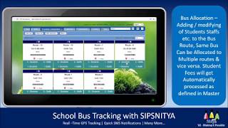 SIPSNITYA GPS – Tracking | Students/Staff/Route Allocation screenshot 4