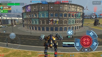 Memu Emulator 7.2.2 ile Walking War Robot denemesi (android 4.4 32bit)