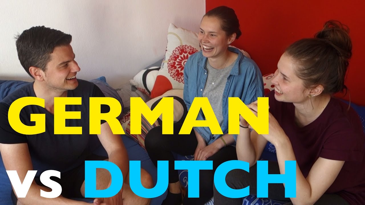 German VS Dutch - Can the Germans understand Dutch? - YouTube