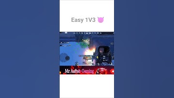 I Survived A 1V3 In BGMI! #short