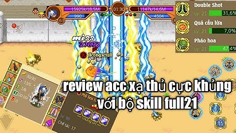 HTTH - review siêu phẩm xạ thủ 16x sv1 với bộ skill full11 và caq5 cực khủng