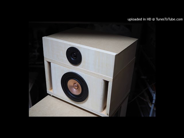 自作スピーカー MarkAudio CHR-70v3 + Dayton Audio TD20F-4 - YouTube