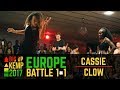 BIG UP KEMP EUROPE 2017 - 1VS1 FINAL - CASSIE VS CLOW (win)
