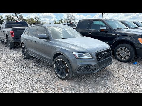 Copart Walk Around + Easy Fix and Flip Audi Q5 Quattro!!