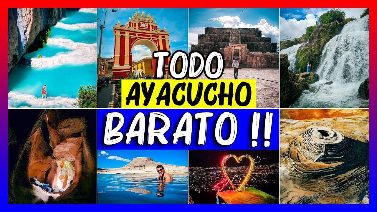 Ayacucho 2026 SUPER BARATO‼️🌋 32 Lugares turisticos en 6 dias 🎭 Peru turismo carnavales semana santa