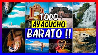 Ayacucho 2025 SUPER BARATO‼️🌋 32 Lugares turisticos en 6 dias 🎭 Peru turismo carnavales semana santa