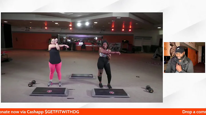 20 MINUTES "NON-STOP" XTREME HIP HOP STEP with Dontaye