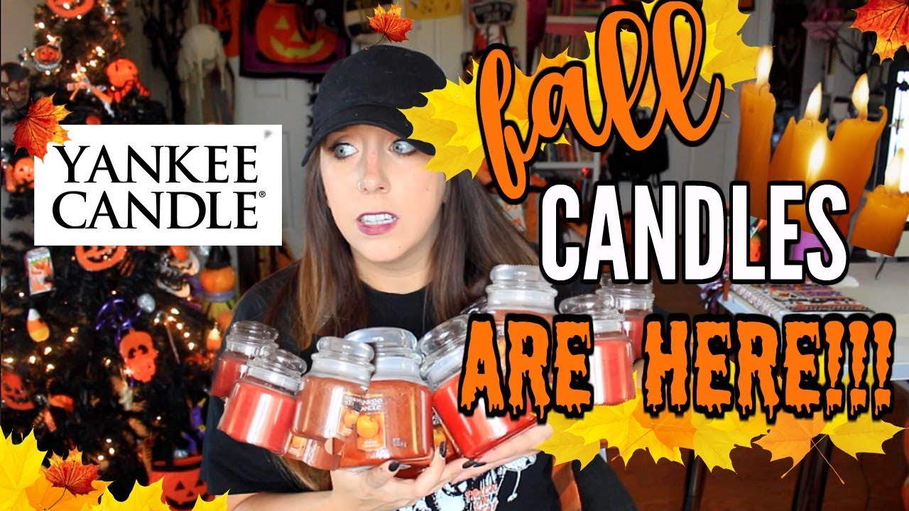 FALL CANDLES ARE HERE!!! YANKEE CANDLE FALL HAUL 2019
