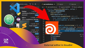 Quick Houdini | How to link an external editor in Houdini