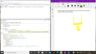 Stack Implementation Python||User Choice||Part-3