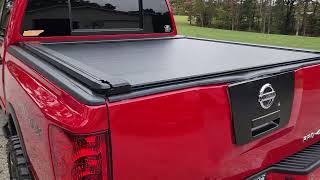 Nissan Titan Truck Bed Cover Waterproof Hard Aluminum Recoil Retractable cover I Truck2go