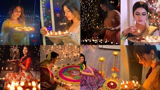 Diwali special girls photo pose idea | girls selfie photo pose idea screenshot 4