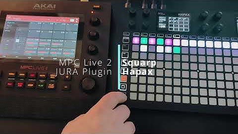Ambient ARPs - MPC Live 2 with Jura Plugin & Hapax