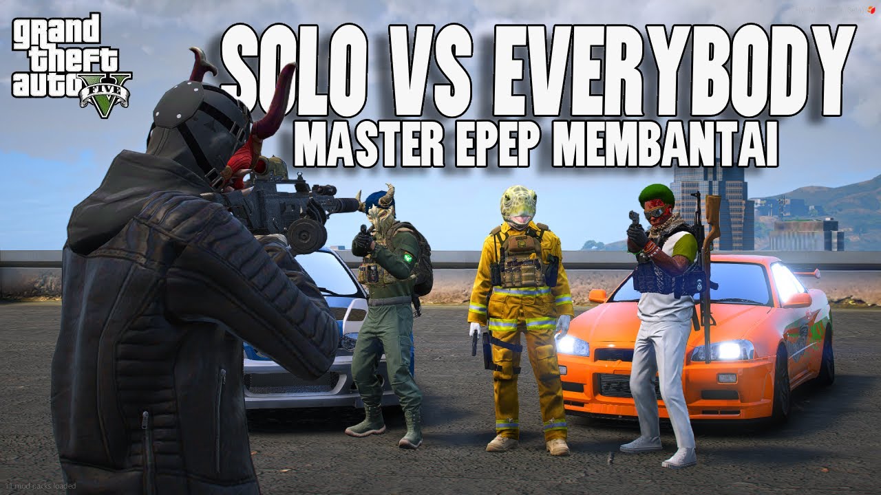 MASTER EPEP MENGGILA !! MELAWAN SEMUA MUSUH TERKUAT YANG ADA DI LOS SANTOS !! - GTA 5 ROLEPLAY