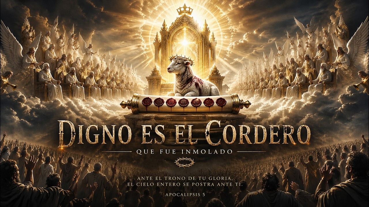 Libres en Dios - Digno es El Cordero | El canto de Apocalipsis 5 (Lyric Video)