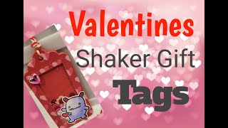 Valentines Shaker Gift Tag - DIY Gift Tags - Paper to Masterpiece
