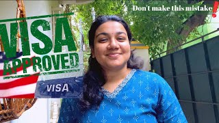 F1 Visa interview experience🇺🇸 | I was asked 15 questions | Interview tips | Don't make this mistake