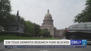 Lawsuit temporarily blocks new $3B Texas dementia research fund