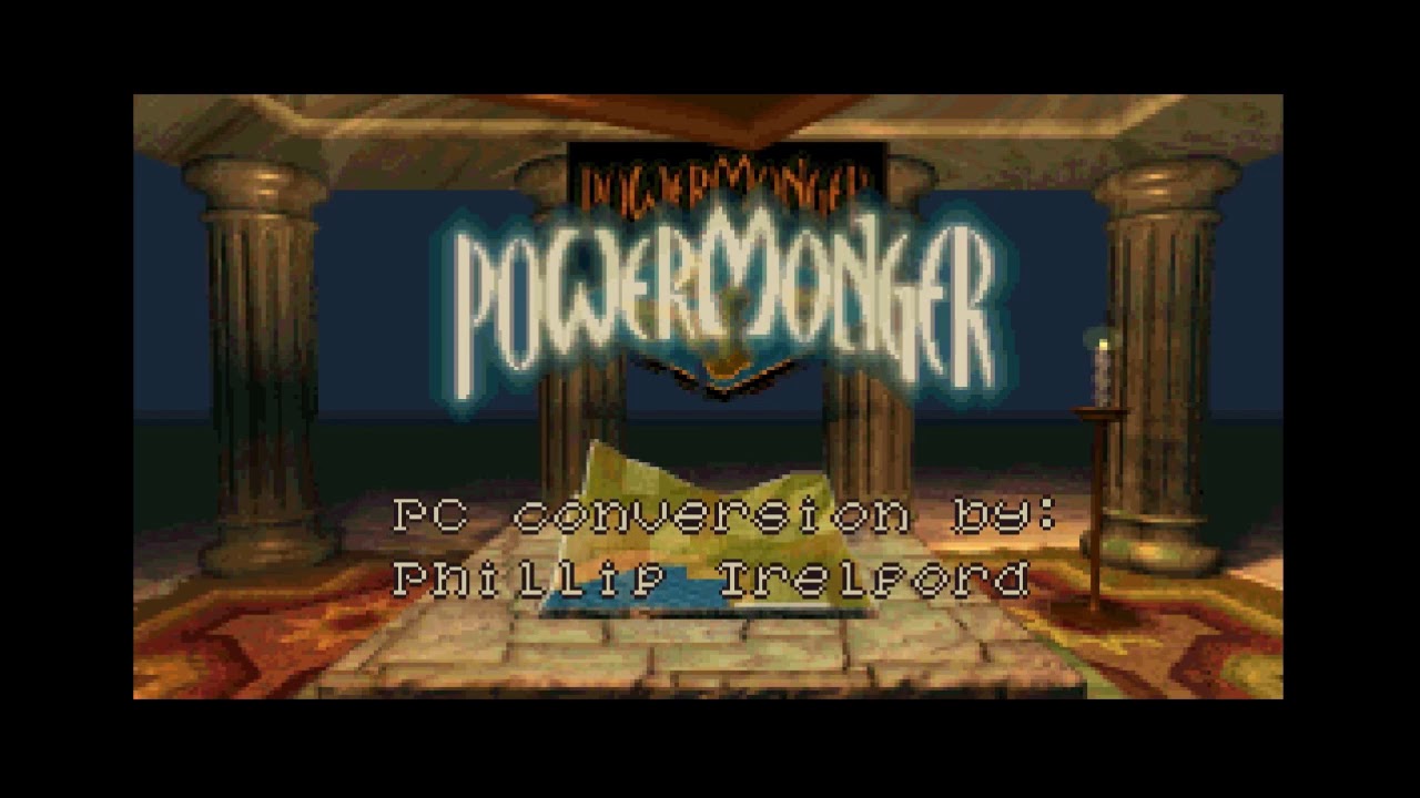 Powermonger  - Intro/Opening (Roland MT-32) PC MS-DOS Game, 1992