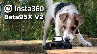 Insta360 GO + Beta95X V2 + THE DOG THAT LOVES DRONES!