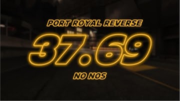 [WR] NFS Underground Port Royal Reverse 37.69 Neon No NOS