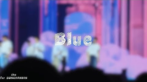 ZEROBASEONE 성한빈 SUNGHANBIN [HERE&NOW]IN SEOUL ‘Blue’❤️