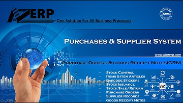 Purchases & Purchase Orders