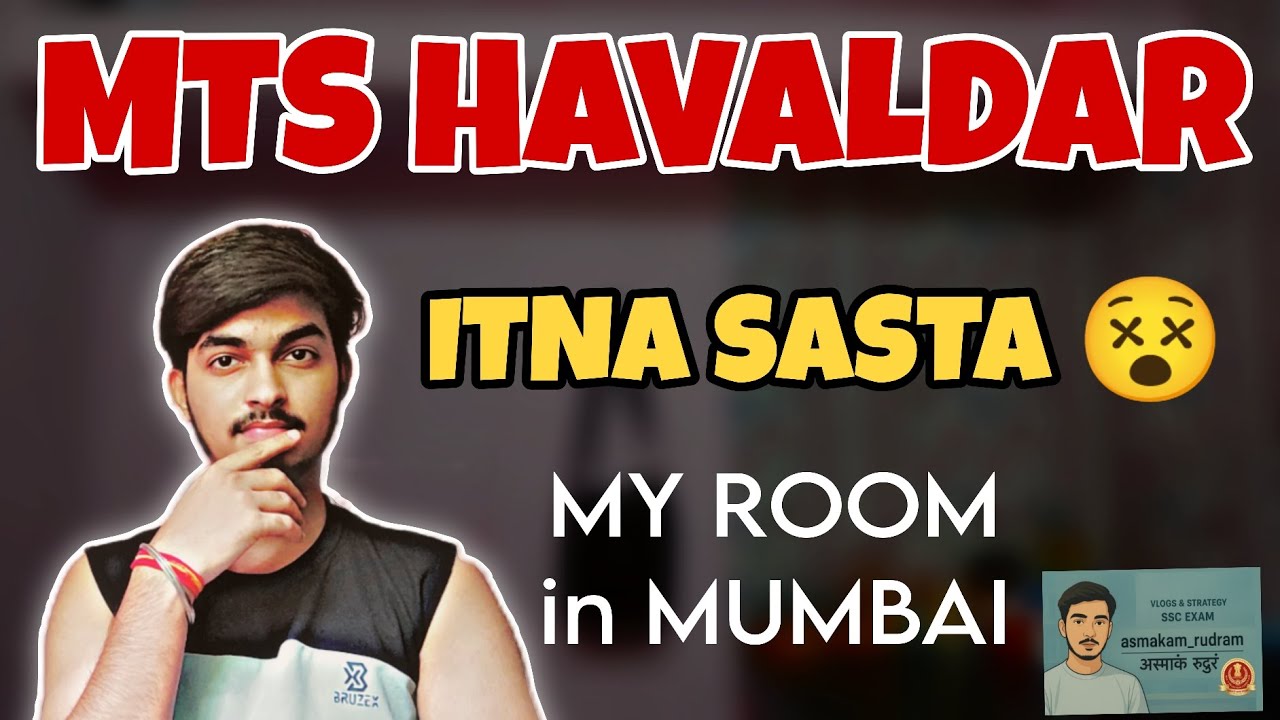 MTS Havaldar Room in Mumbai 🏠 | Itna Sasta Rent? 😱 Real Life Experience! 