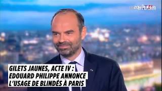Gilets jaunes, acte IV : 12 blindés de la gendarmerie nationale déployés à Paris