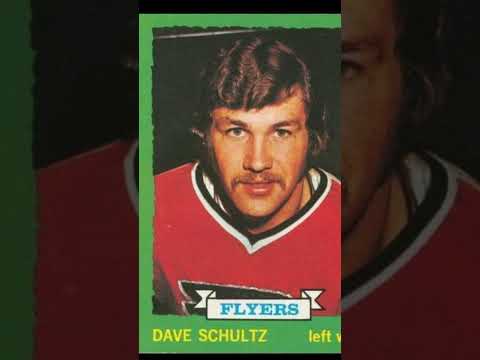 Dave Schultz Philadelphia Flyers 1973-74 O-Pee-Chee 166 NHL Hockey Card